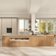 Modelo Brera con sistema push-pull en sus muebles.